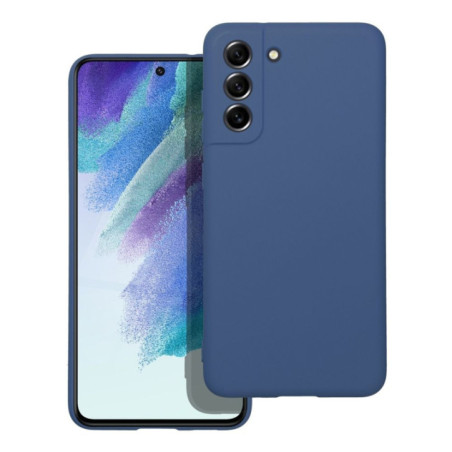 Case for Samsung S21 FE Silicone blue