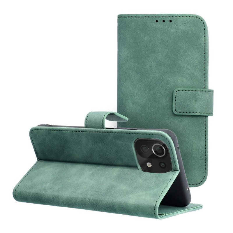 Flip case for Xiaomi Mi 11 Lite 5G / Mi 11 Lite LTE ( 4G ) / Mi 11 Lite NE Tender Book green