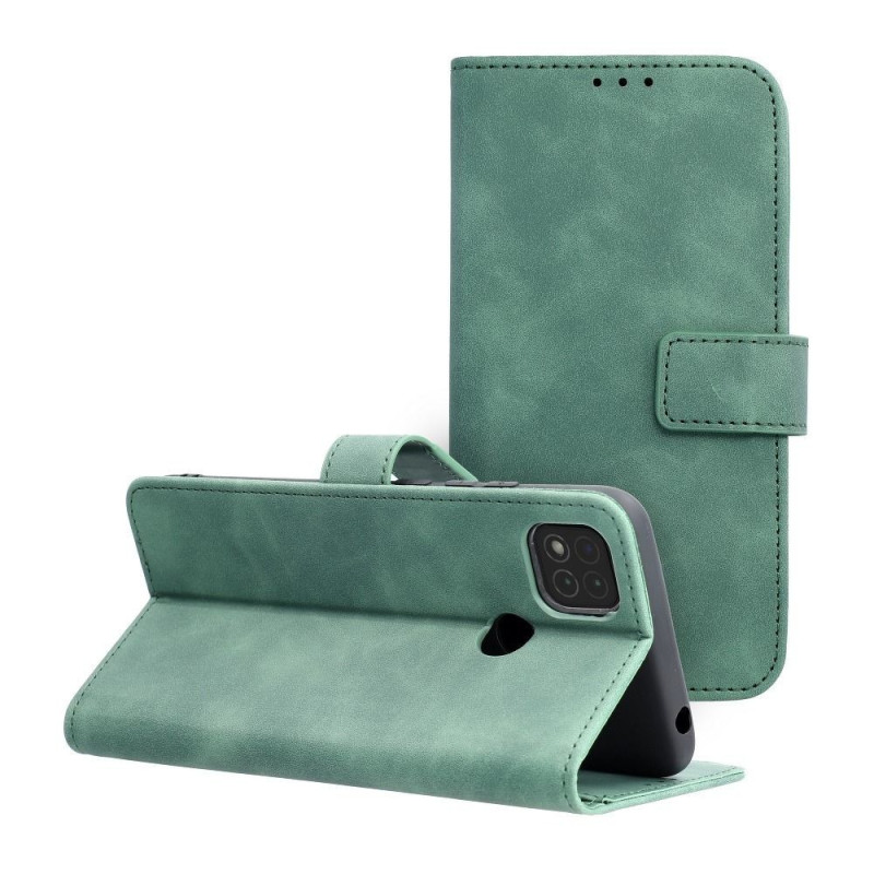 Flip case for Xiaomi Redmi 9C / 9C NFC Tender Book green
