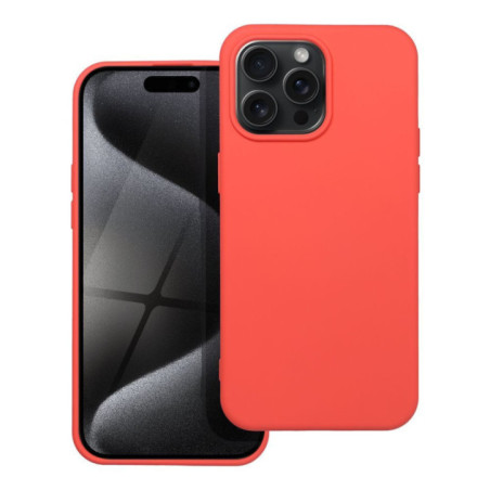 Case for iPhone 15 PRO MAX Silicone peach
