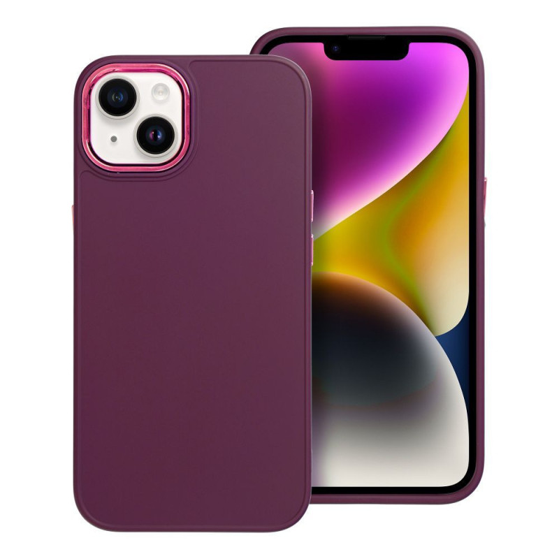 Case for iPhone 13 Frame purple