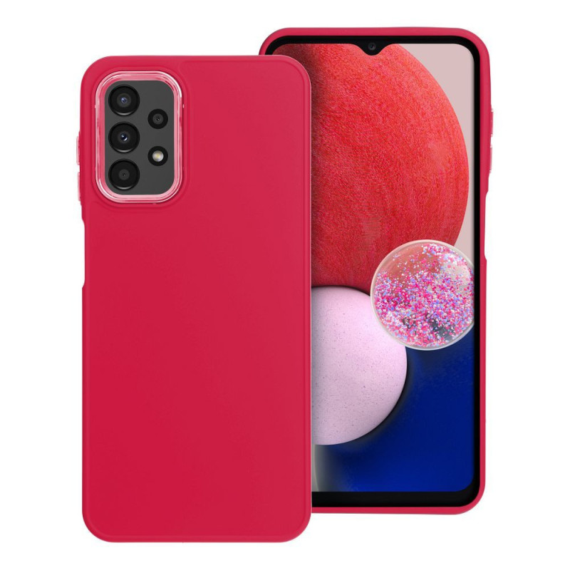 Case for Samsung A13 4G Frame magenta Case for Samsung A13 4G Frame magenta