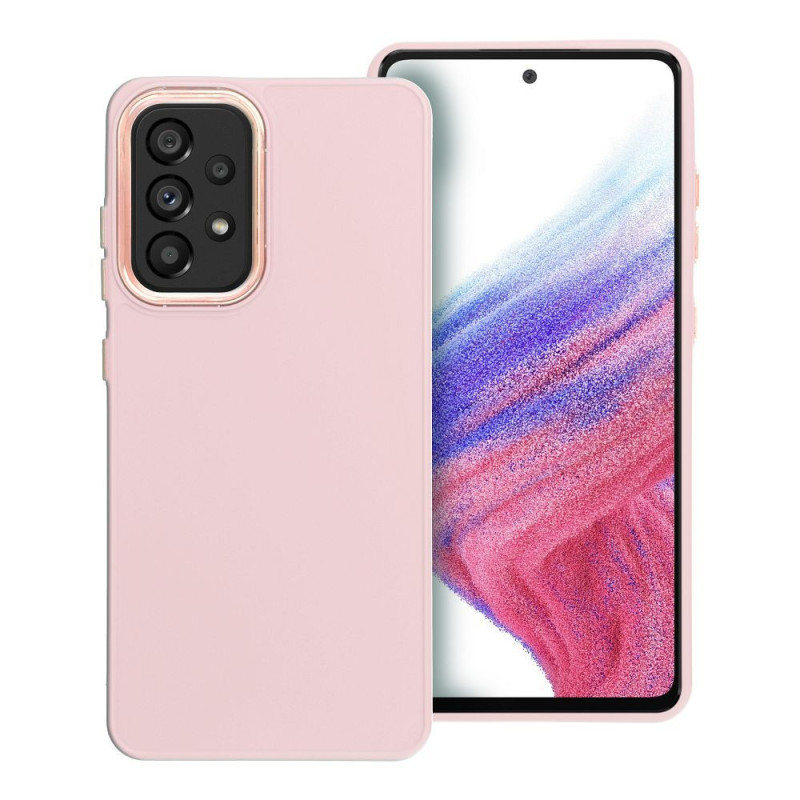 Case for Samsung A52 5G / A52 LTE ( 4G ) / A52s 5G Frame powder pink