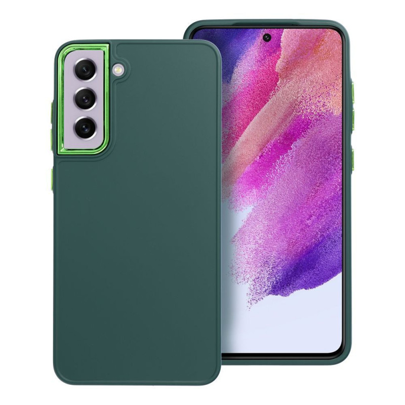 Case for Samsung S21 FE Frame green