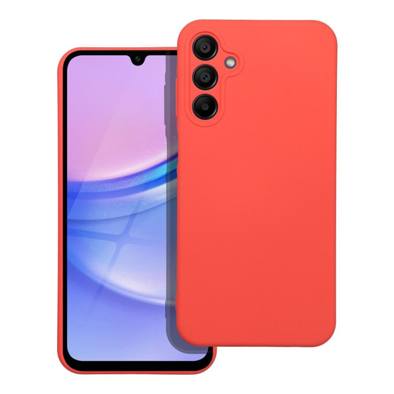 Case for Samsung A15 5G / A15 4G Silicone peach