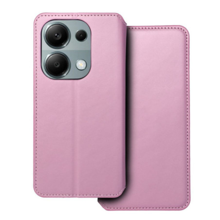 Flip case for Xiaomi Redmi NOTE 13 PRO 4G Dual Pocket Book light pink