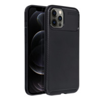 Case for iPhone 12 PRO MAX Carbon Premium black