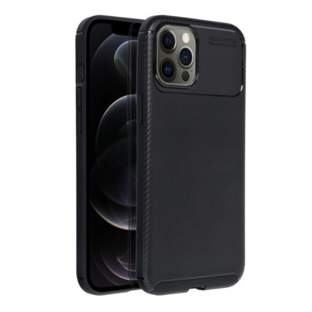Case for iPhone 12 PRO MAX Carbon Premium black