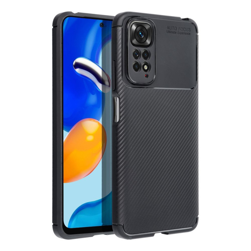 Case for Xiaomi Redmi Note 9 Carbon Premium black Case for Xiaomi Redmi Note 9 Carbon Premium black