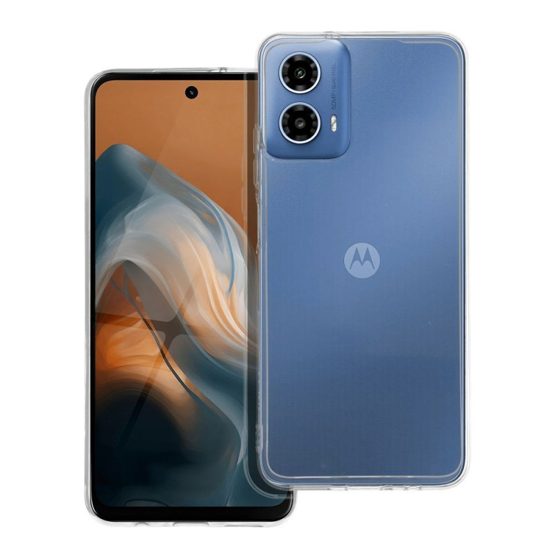 Case for Motorola G34 Clear Case 2 mm transparent
