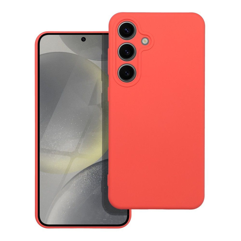 Case for Samsung S24 Silicone peach