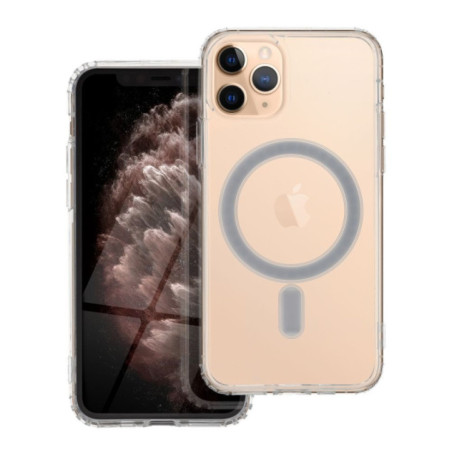 Case for iPhone 11 PRO Clear Mag Cover (STR) compatible with MagSafe transparent