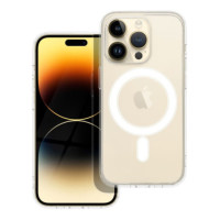 Case for iPhone 14 PRO Clear Mag Cover (STR) compatible with MagSafe transparent