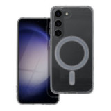 Case for do Samsung S23 Clear Mag Cover (STR) compatible with MagSafe transparent