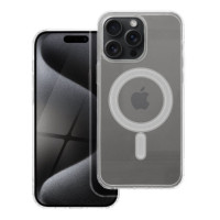 Case for iPhone 15 PRO MAX Clear Mag Cover (STR) compatible with MagSafe transparent
