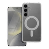 Case for Samsung S24 PLUS Clear Mag Cover (STR) compatible with MagSafe transparent