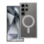 Case for Samsung S24 ULTRA Clear Mag Cover (STR) compatible with MagSafe transparent