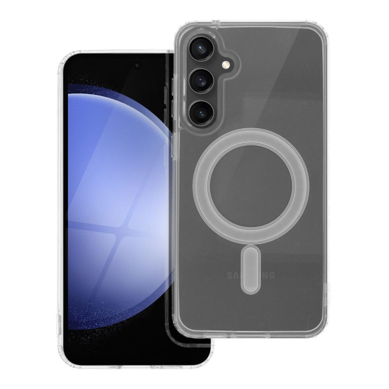 Case for Samsung S23 FE Clear Mag Cover (STR) compatible with MagSafe transparent Case for Samsung S23 FE Clear Mag Cover (STR) compatible with MagSafe transparent
