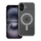 Case for iPhone 16 PLUS Clear Mag Cover compatible with MagSafe transparent