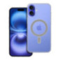 Case for iPhone 16 PLUS Clear Mag Cover (MID) compatible with MagSafe transparent