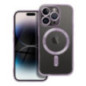Case for iPhone 14 PRO Electro Mag Cover compatible with MagSafe purple