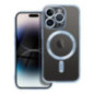 Case for iPhone 14 PRO Electro Mag Cover compatible with MagSafe blue