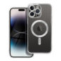Case for iPhone 14 PRO MAX Electro Mag Cover compatible with MagSafe silver