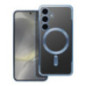 Case for Samsung S24 Electro Mag Cover compatible with MagSafe blue