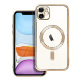 Case for iPhone 11 Electro Mag Cover compatible with MagSafe gold