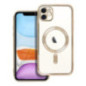 Case for iPhone 11 Electro Mag Cover compatible with MagSafe gold