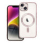 Case for iPhone 14 Electro Mag Cover compatible with MagSafe gold-rose