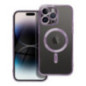 Case for iPhone 14 PRO MAX Electro Mag Cover compatible with MagSafe purple
