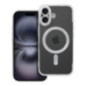 Case for iPhone 16 Electro Mag Cover compatible with MagSafe silver
