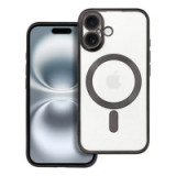 Case for iPhone 16 Electro Mag Cover compatible with MagSafe black