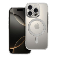 Case for iPhone 16 PRO Electro Mag Cover compatible with MagSafe silver