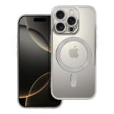 Case for iPhone 16 PRO Electro Mag Cover compatible with MagSafe silver