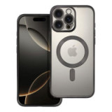 Case for iPhone 16 PRO MAX Electro Mag Cover compatible with MagSafe black