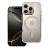 Case for iPhone 16 PRO Electro Mag Cover compatible with MagSafe titanium gray