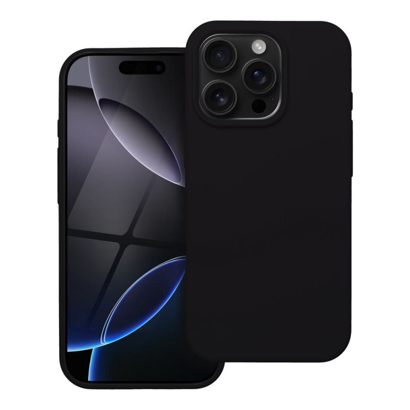 Case for iPhone 16 PRO Silicone black