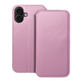 Flip case for iPhone 16 PLUS Dual Pocket Book light pink