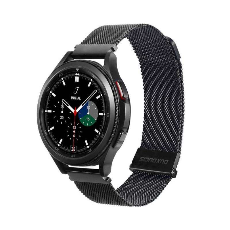 DUX DUCIS strap MILANESE stainless steel magnetic 22 mm black