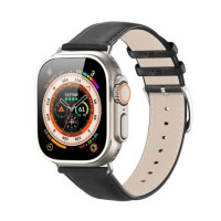 DUX DUCIS strap YS genuine leather for Apple Watch 38 / 40 / 41 mm black
