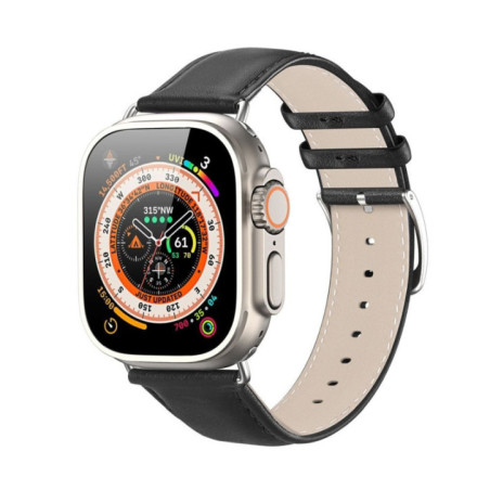 DUX DUCIS strap YS genuine leather for Apple Watch 38 / 40 / 41 mm black