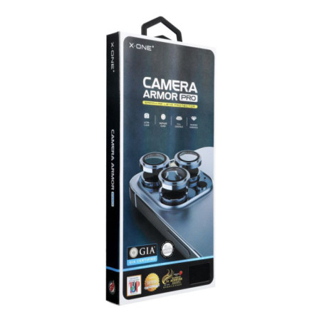 X-ONE Sapphire Camera Armor Pro - for iPhone 13 Pro/13 Pro Max - silver