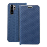 Flip case for Huawei P30 PRO Luna Book Carbon blue