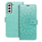Flip case for Samsung S21 FE Mezzo Book mandala green Flip case for Samsung S21 FE Mezzo Book mandala green