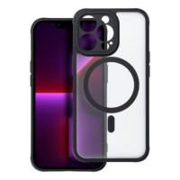 Case for iPhone 13 PRO Full Matte Mag Cover compatible with MagSafe black