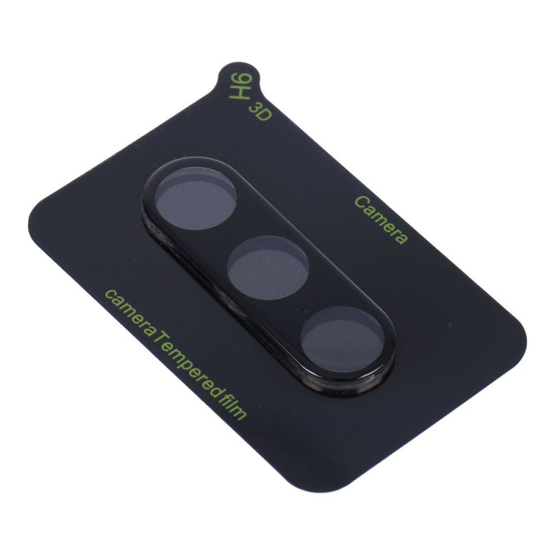5D Full Glue Camera Tempered Glass - for Samsung Galaxy S23 Plus Black