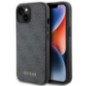 GUESS case for IPHONE 15 GUHCP15SG4GFGR (4G Metal Logo) grey