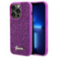 GUESS case for IPHONE 14 Pro Max GUHCP14XPMSDGSF (Disco Script Metal) fuschia